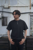 Per Life Waffle Henley Neck S/S T-shirt