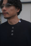 Per Life Waffle Henley Neck S/S T-shirt