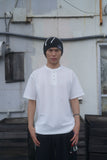 Per Life Waffle Henley Neck S/S T-shirt