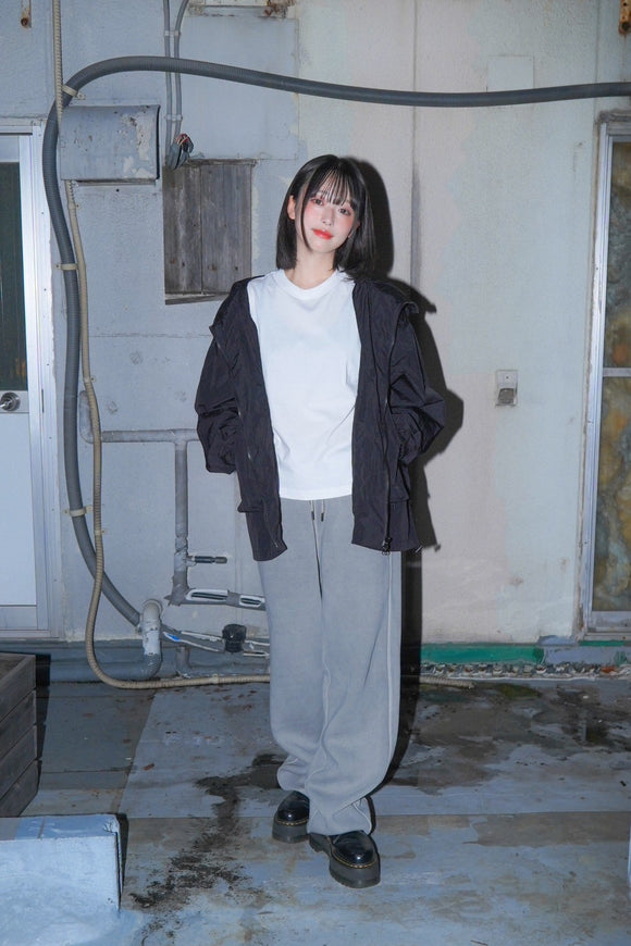 Per Life  Pigment Dyed Sweat pants【Flare】