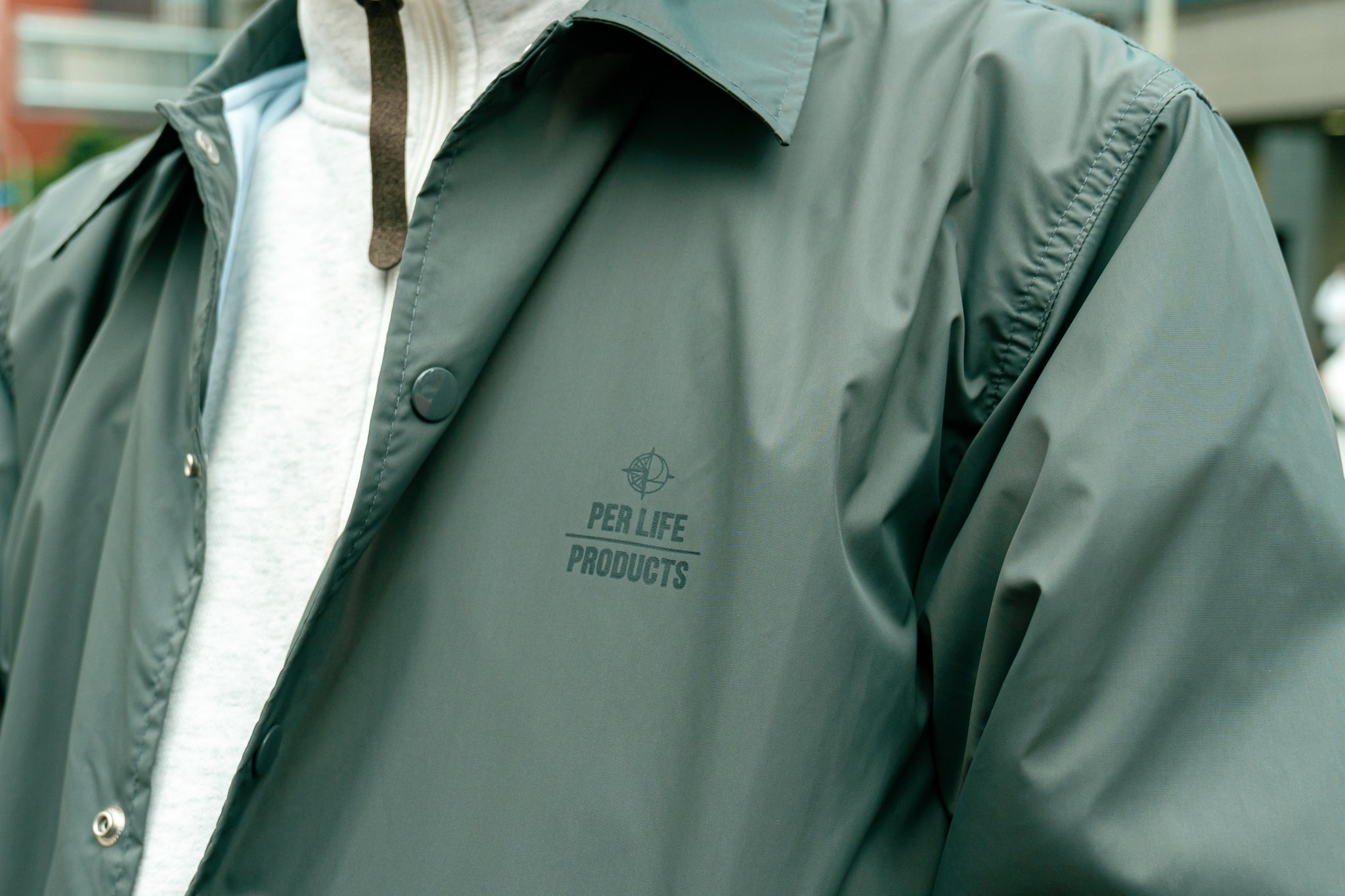 Per Life Nylon Coaches Jacket – Per Life Online Store