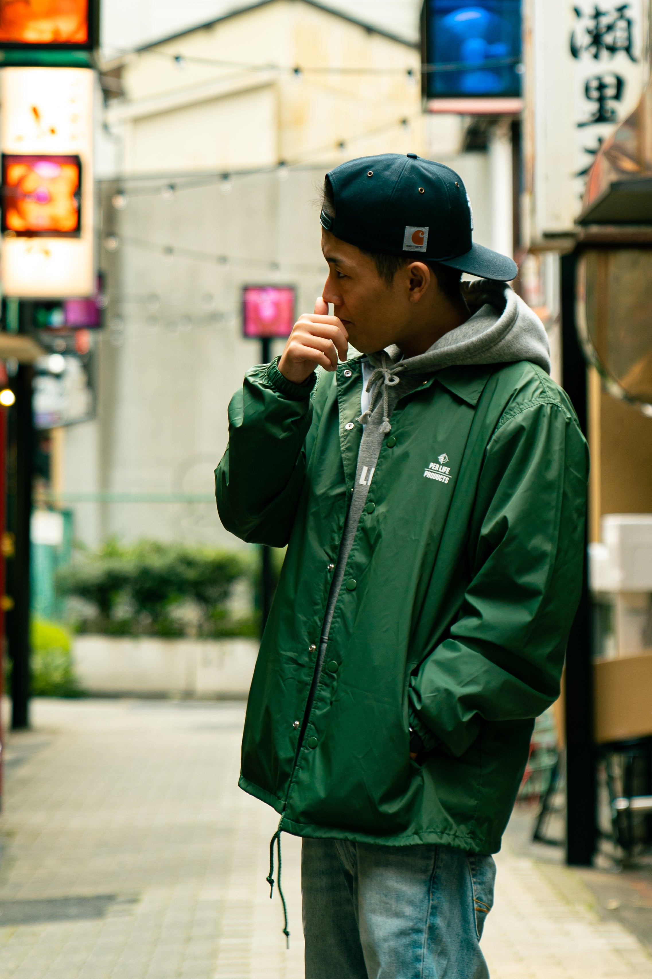 ジャケット・アウター Per Life Nylon Coaches Jacket Per Life Nylon Coaches Jacket – Per Life Online Store