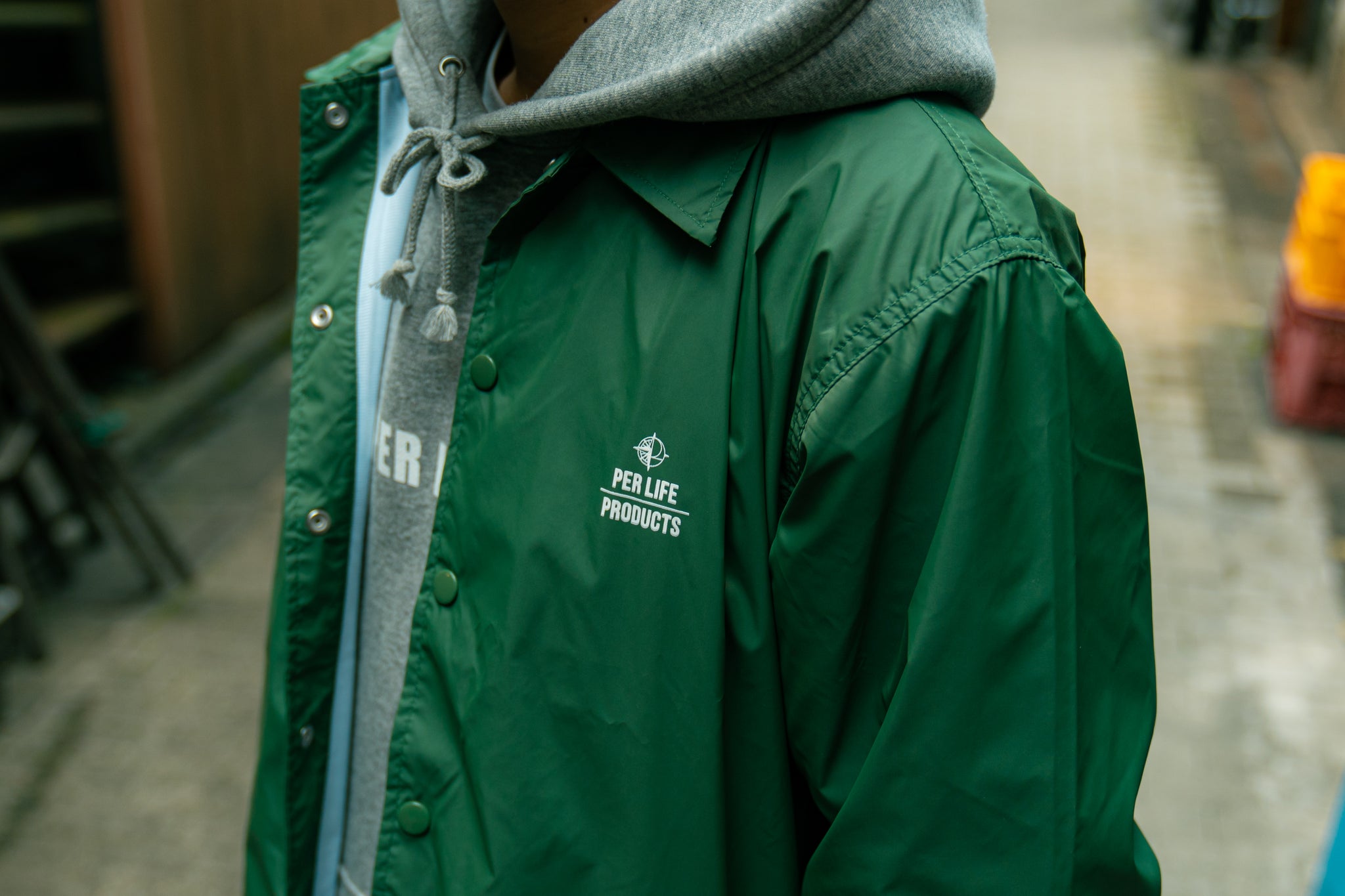Per Life Nylon Coaches Jacket – Per Life Online Store