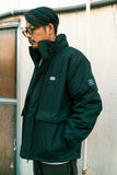 ﻿Per Life Stand Collar Shell Jacket